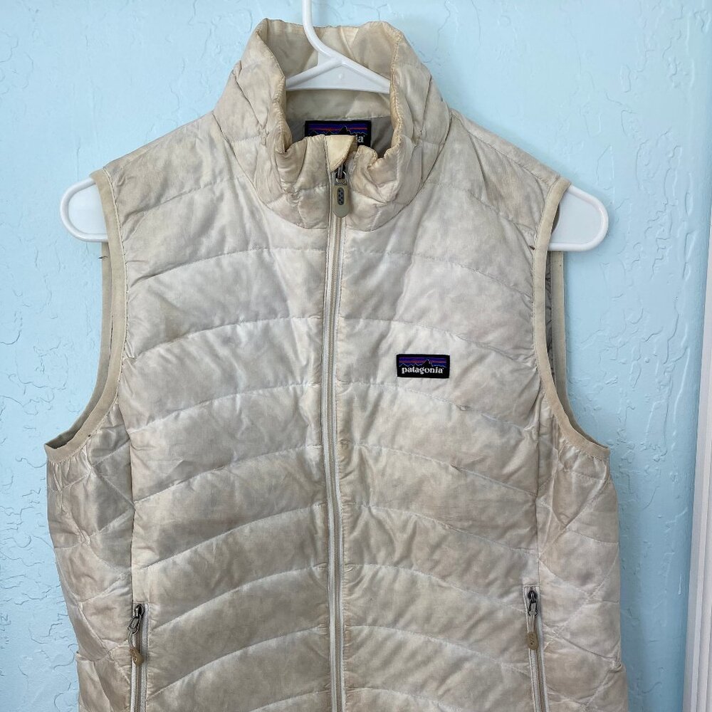 Patagonia Women's Down Sweater Vest, Wool White Med - Picture 2 of 4